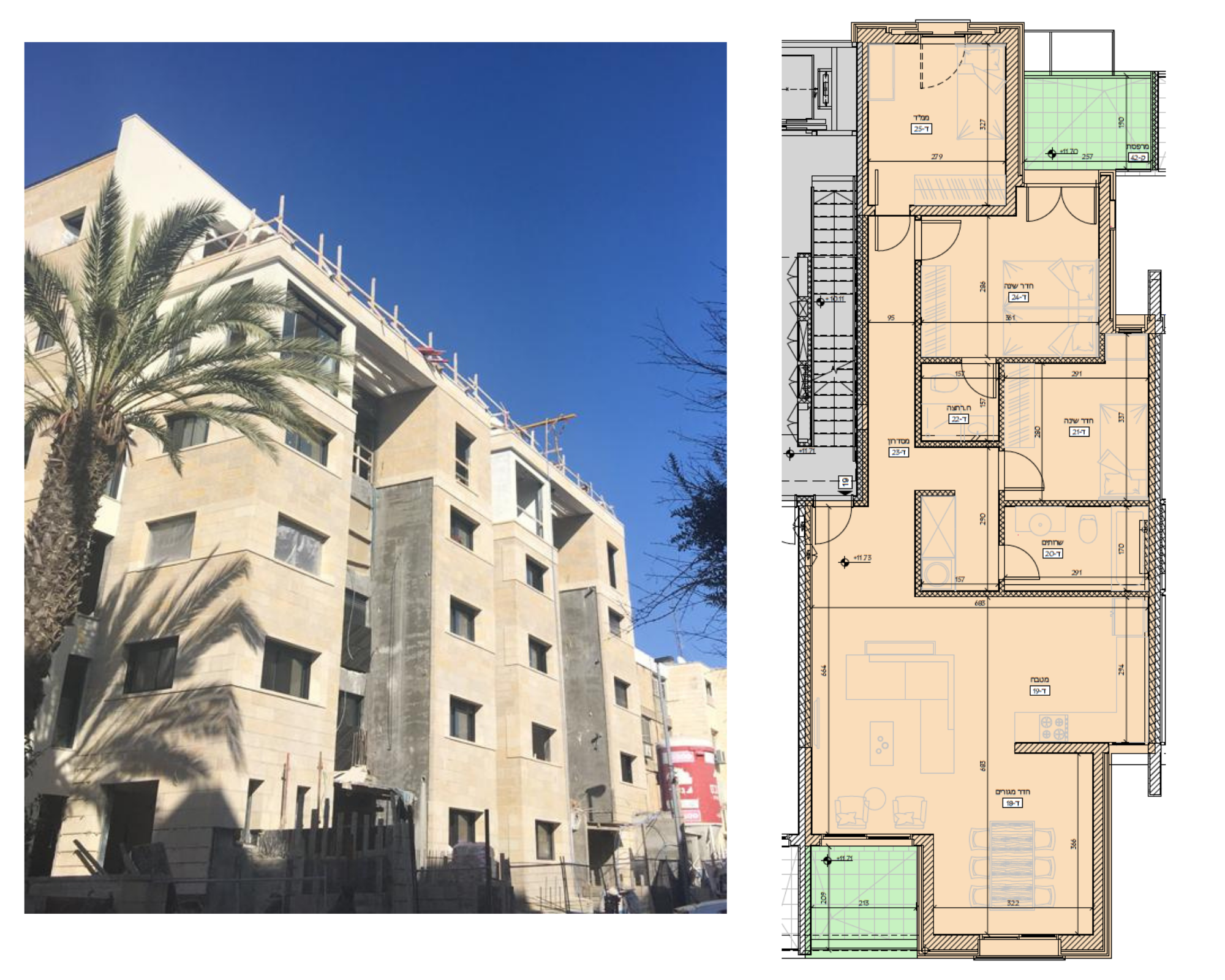 Brand New Courtyard Apartment in Baka!