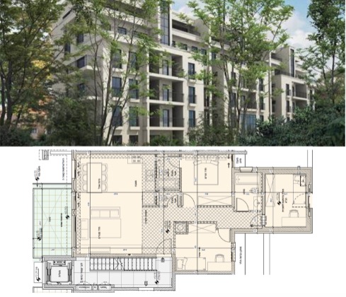 Brand New Apartment in a Lovely Project in Old Katamon