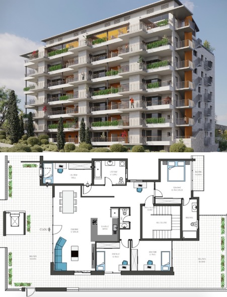 Brand New Penthouse in Arnona