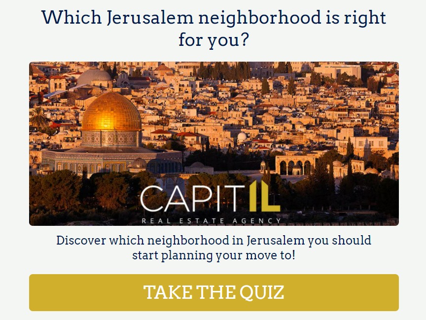 Jerusalem's neighborhood quiz